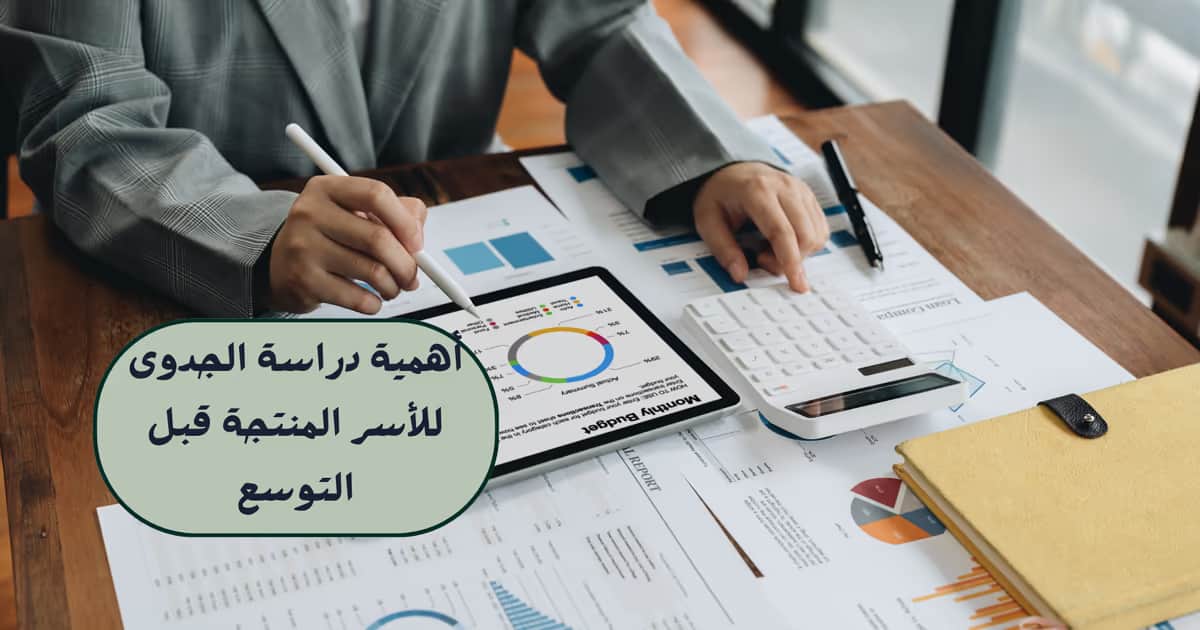 أهمية دراسة الجدوى للأسر المنتجة قبل التوسع