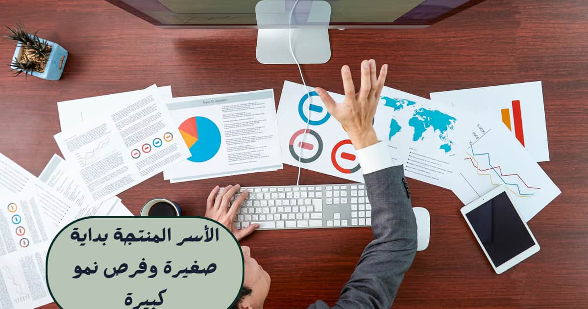 الأسر المنتجة بداية صغيرة وفرص نمو كبيرة